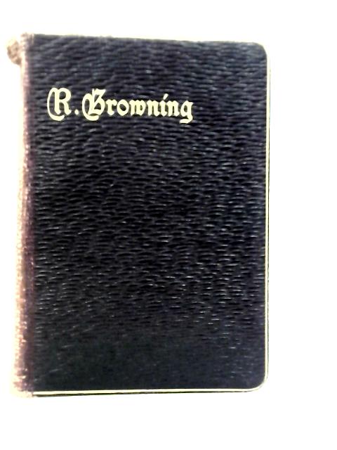 Poems of Robert Browning By Robert Browning