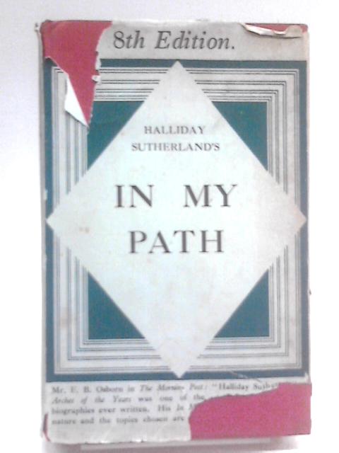 In My Path By Halliday Sutherland