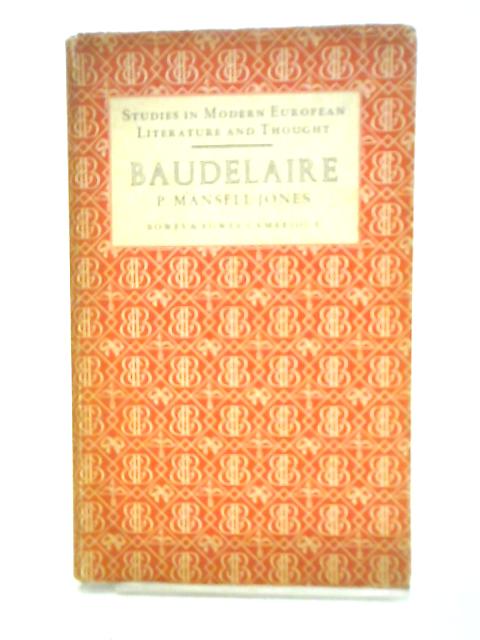 Baudelaire By P. Mansell Jones