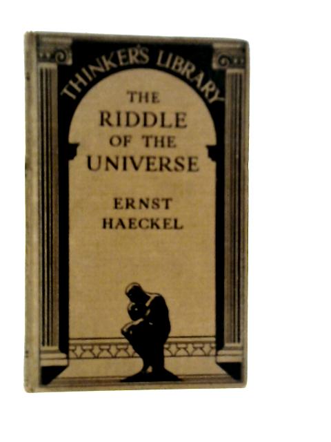 The Riddle of the Universe von Ernst Haeckel