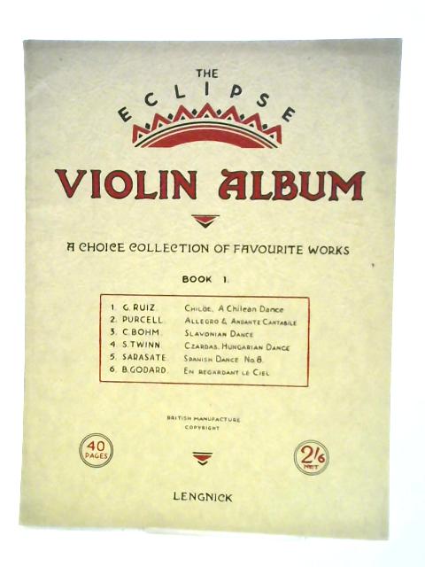 The Eclipse Violin Album Book 1 By Various