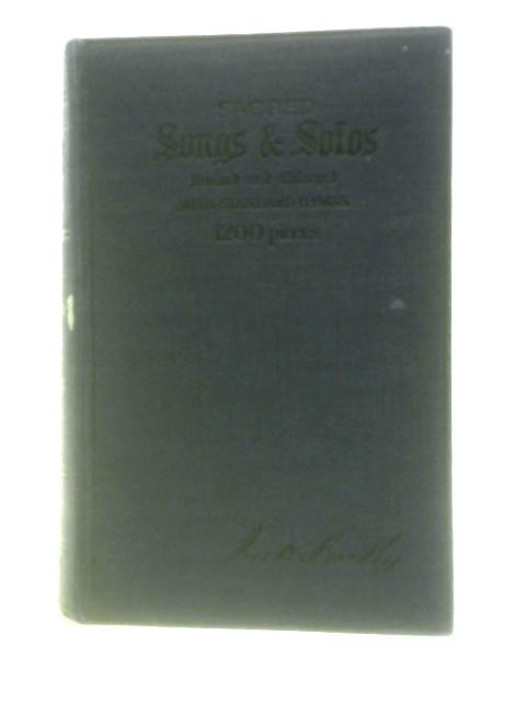 Sacred Songs & Solos (1200 Pieces) By Ira D. Sankey