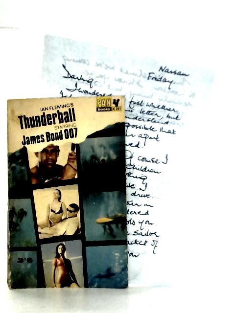 Thunderball (X201) with Promotional Domino Letter By Ian Fleming