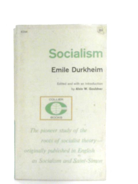 Socialism von Emile Durkheim