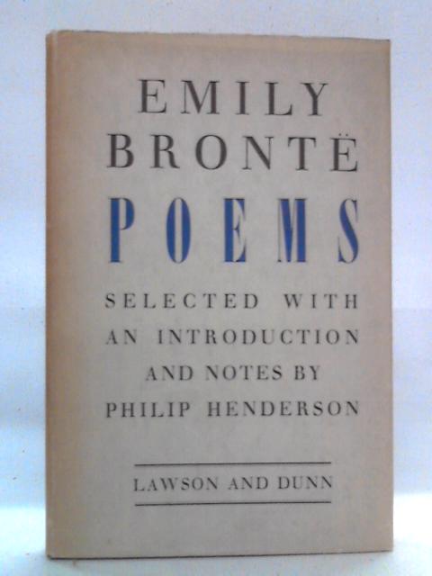 Emily Bronte: Selected Poems By Emily Bronte