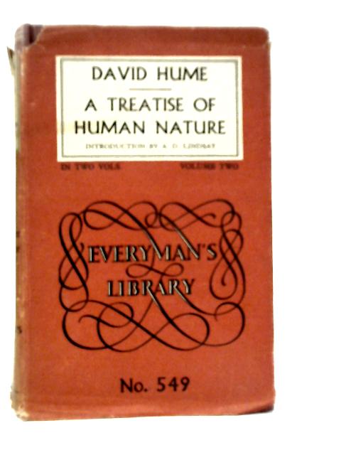 A Treatise of Human Nature Volume II von David Hume