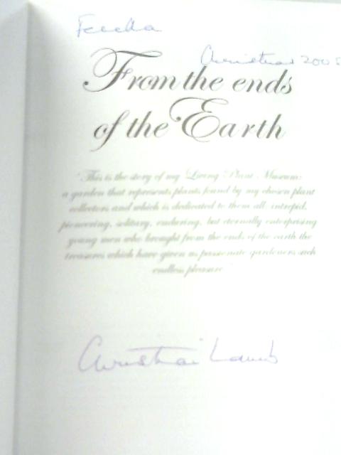 From The Ends of The Earth By Christian Lamb