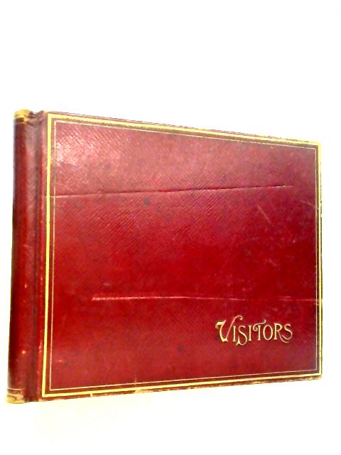 Visitors Book By Houghton & Gunn