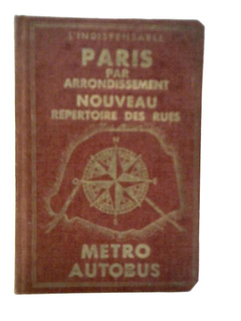 Repertoire Des Rues de Paris