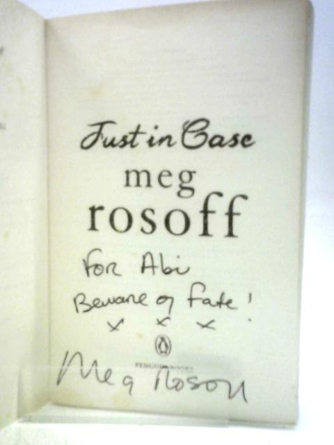 Just in Case von Meg Rosoff