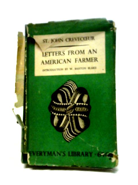 Letters From An American Farmer By Hector St. John De Crevecceur