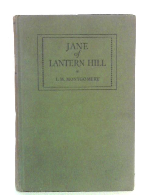 Jane of Lantern Hill von L.M. Montgomery