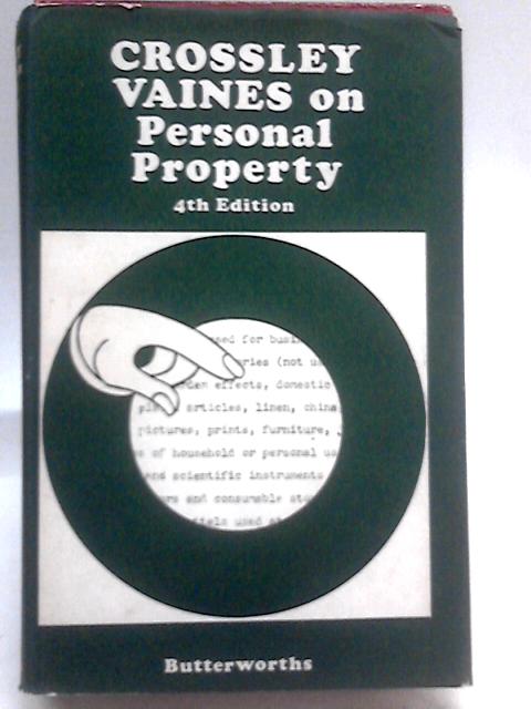 Personal Property von J.C. Vaines