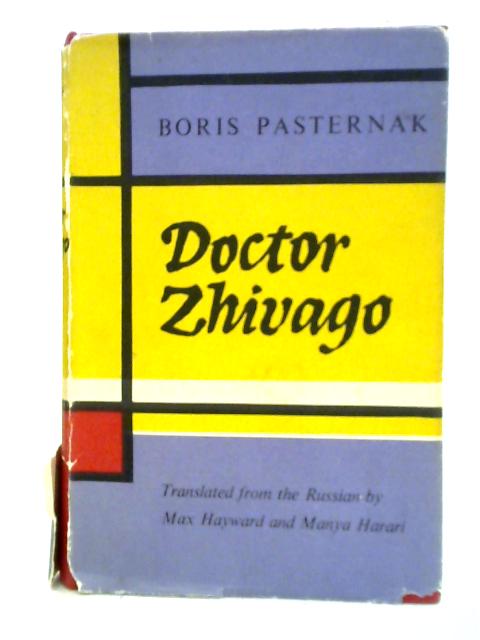 Doctor Zhivago By Boris Pasternak