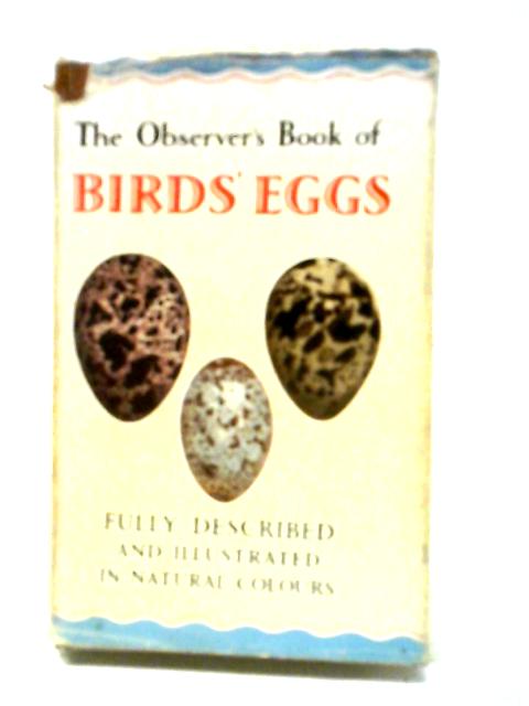 The Observer's Book of Birds's Eggs By G. Evans