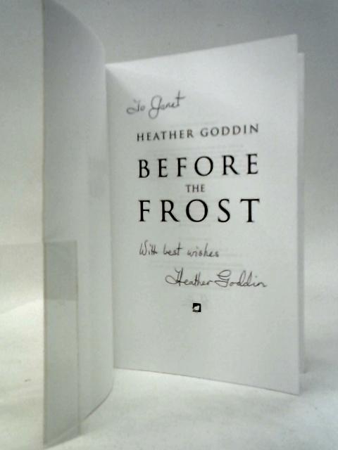 Before the Frost von Heather Goddin