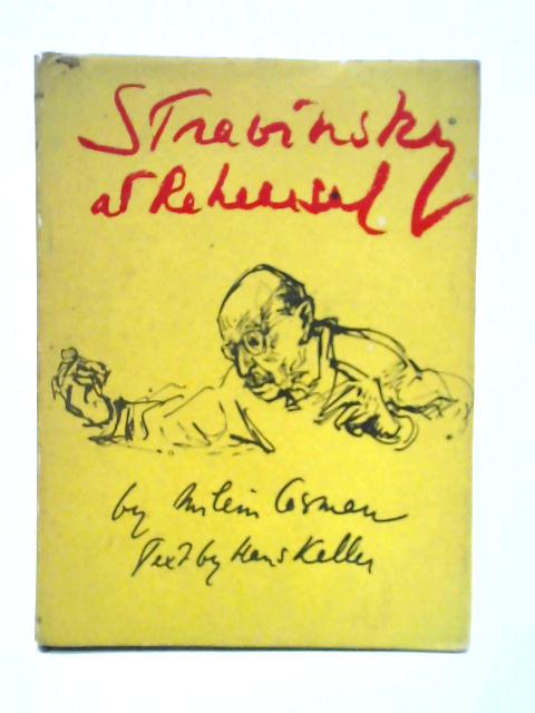 Stravinsky at Rehearsal By Milein Cosman