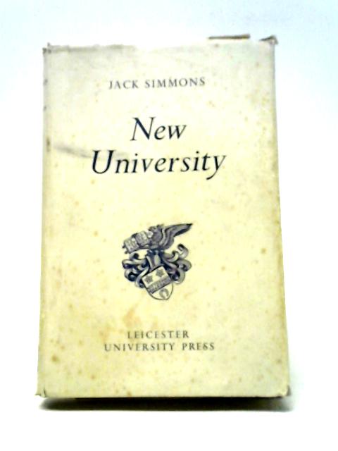 New University By Jack Simmons