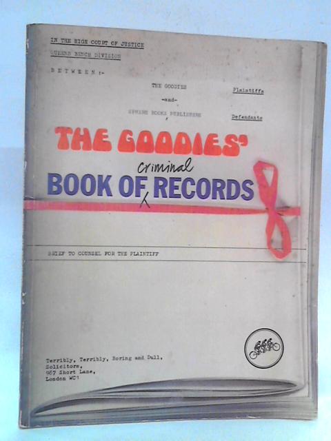 The Goodies Book Of Criminal Records von The Goodies