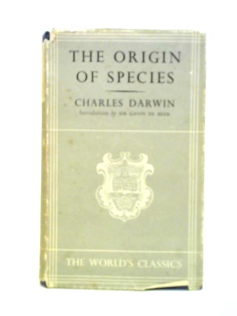 The Origin of Species By Charles Darwin