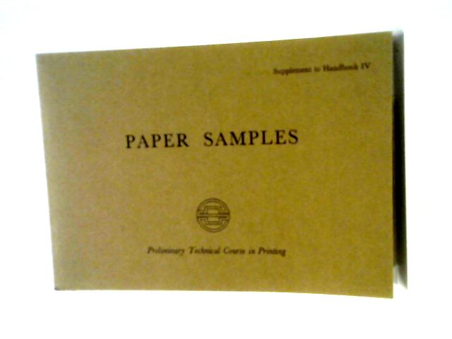 Paper Samples By Unstated