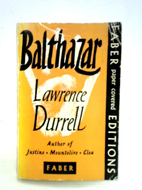 Balthazar By Lawrence Durrell