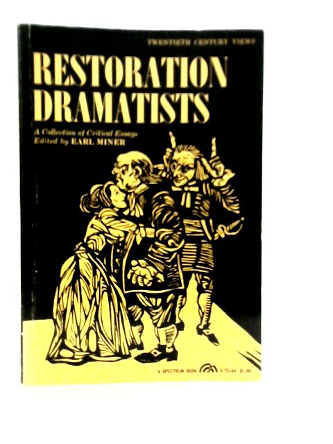 Restoration Dramatists By Various