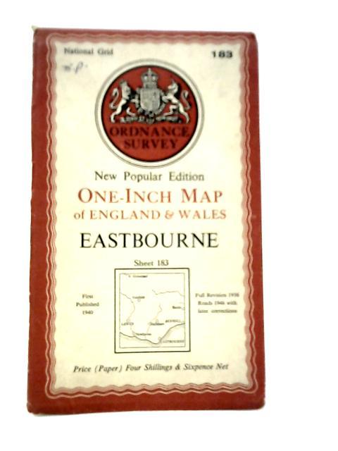 One-Inch Map Of England & Wales Eastbourne Sheet 183