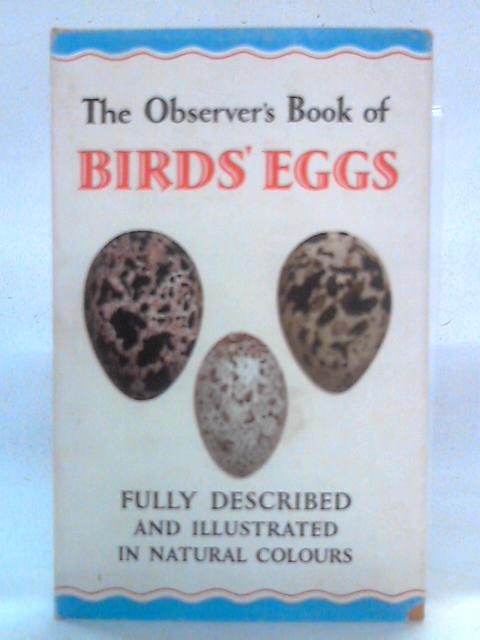 The Observer's Book Of Birds' Eggs By G. Evans