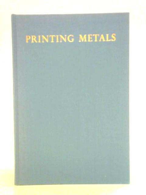 Printing Metals By Unstated