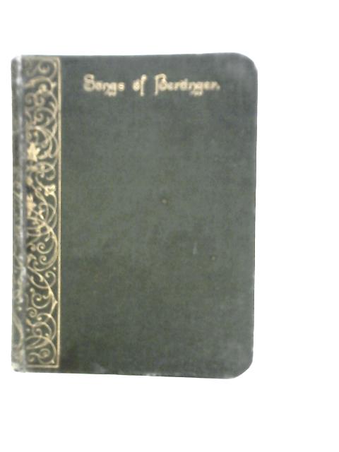 Songs of Beranger von Beranger