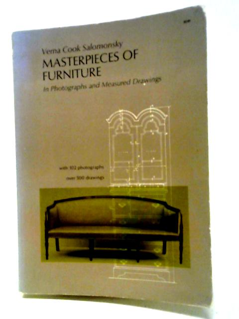 Masterpieces of Furniture von Verna Cook Salomonsky