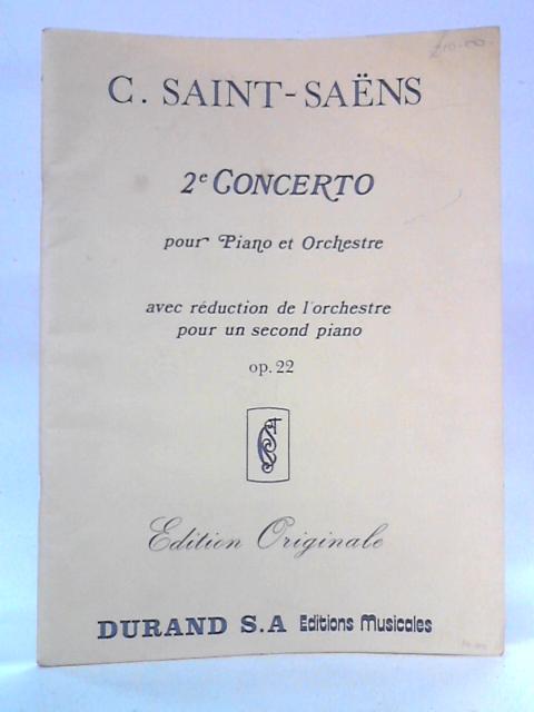 C. Saint-Saens: 2e Concerto pour Piano et Orchestre von Saint-Saens