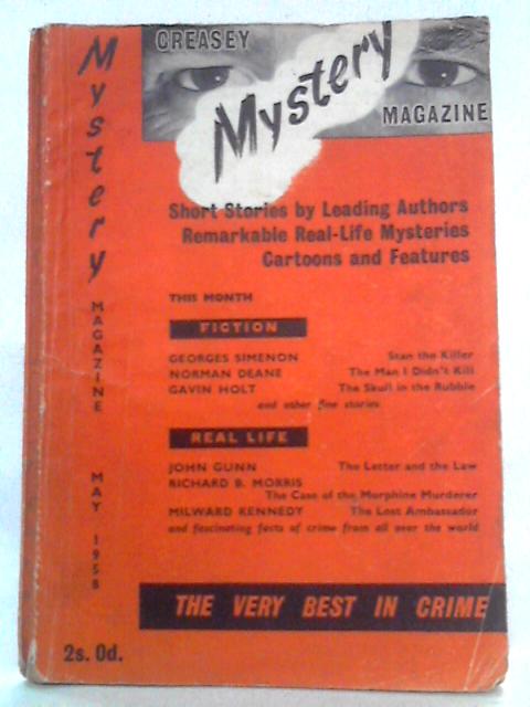 John Creasey Mystery Magazine: Vol. 1, No. 21, May 1958 By John Creasey Ed.