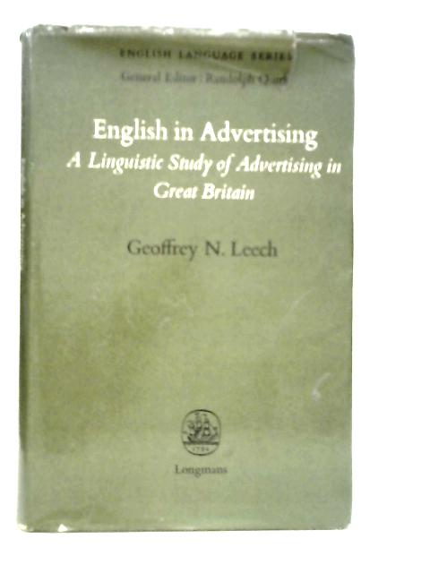 English in Advertising von Geoffrey N.Leech