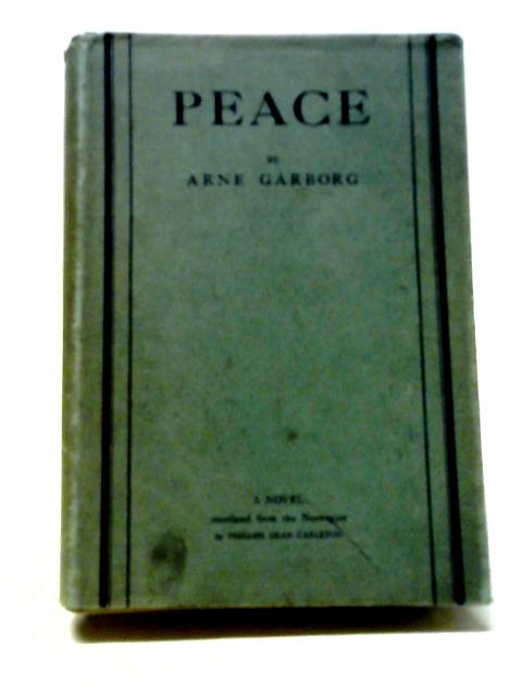 Peace By Arne Garborg