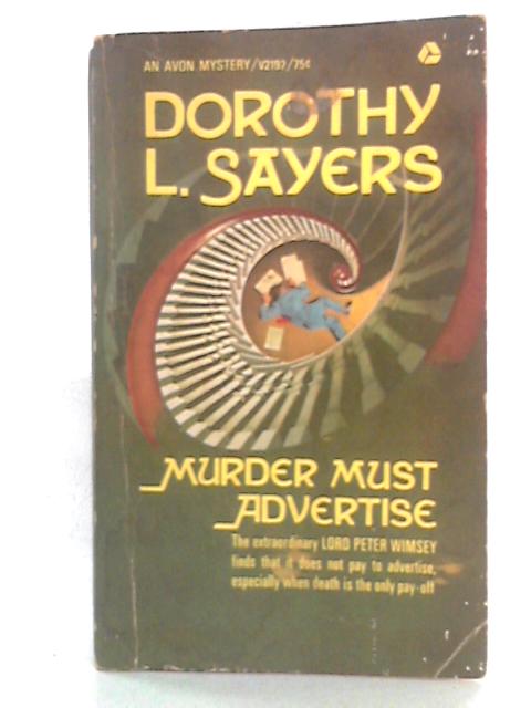 Murder Must Advertise By Dorothy L. Sayers