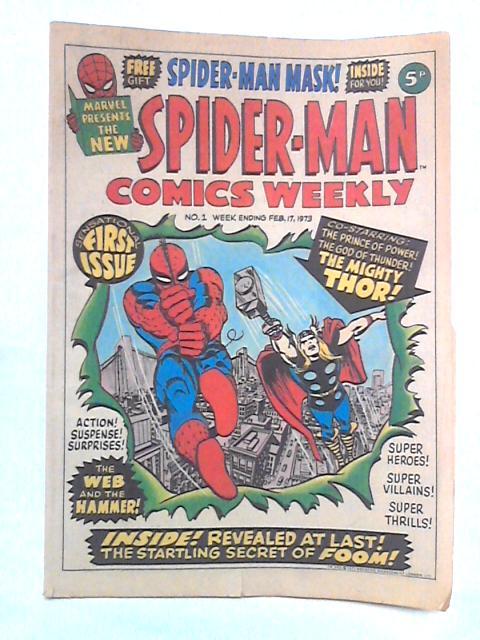 Spider-Man Comics Weekly, No. 1 Week Ending Feb. 17 1973 Magazine Management By Stan Lee et al