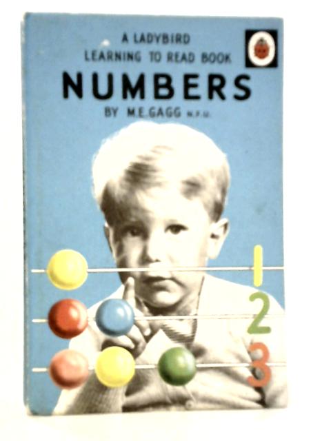 Numbers A Ladybird Learning to Read Book By M.E.Gagg