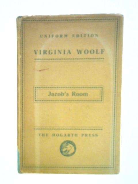 Jacob's Room By Virginia Woolf