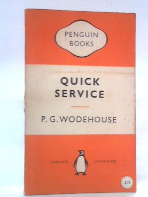 Quick Service By P.G. Wodehouse