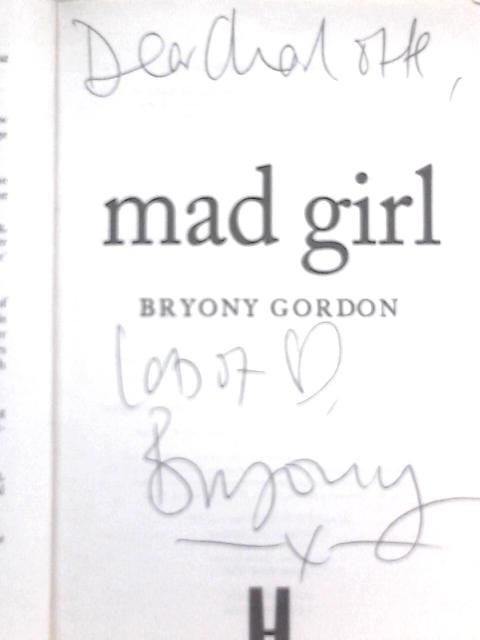 Mad Girl von Bryony Gordon