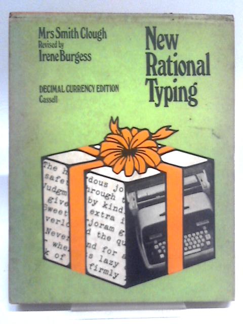 New Rational Typewriting By Mrs Smith Clough