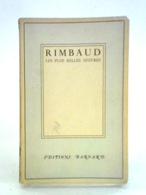 Les Plus Belles Oeuvres V.3 By Rimbaud