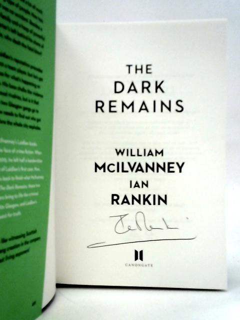 The Dark Remains By Ian Rankin