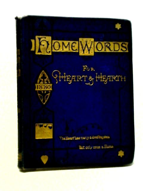 Home Words for Heart and Hearth By Rev. Charles Bullock (ed)