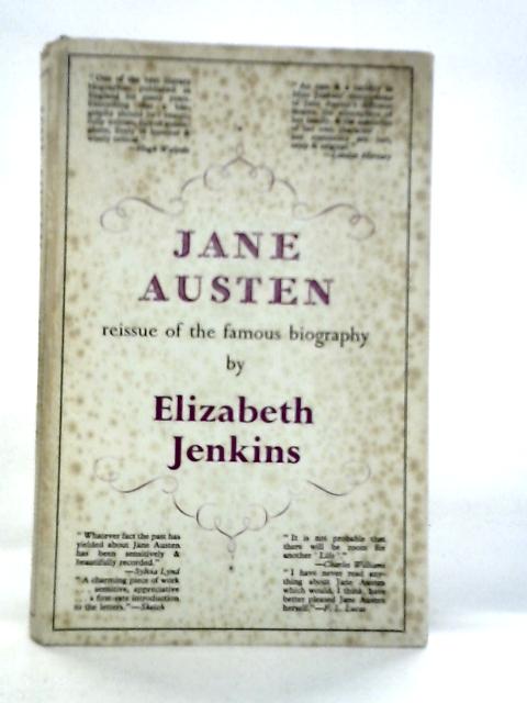 Jane Austen By Elizabeth Jenkins