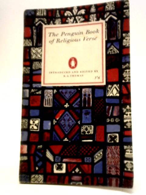 The Penguin Book of Religious Verse By R. S. Thomas