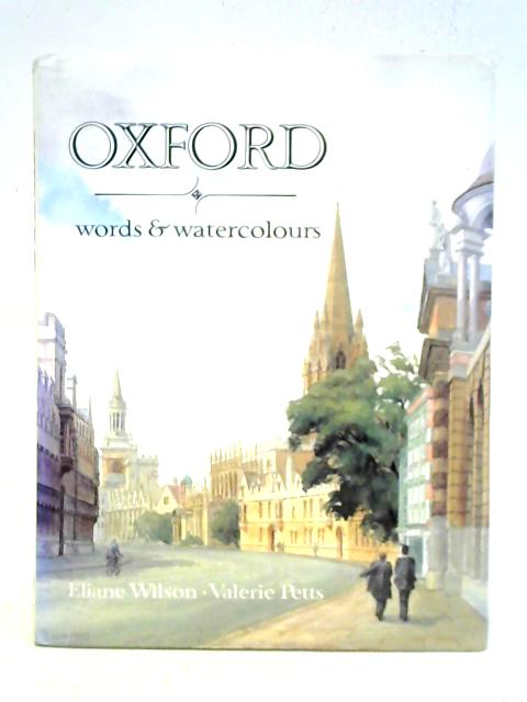 Oxford Words & Watercolours By Eliane Wilson (ed.)