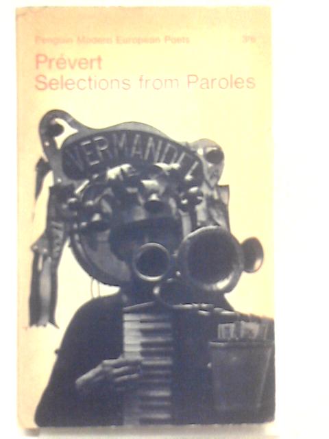 Selections from Paroles By Jacques Prevert